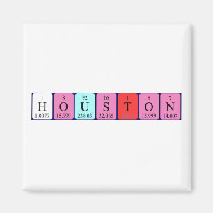 Houston Periodenmagnet Magnet