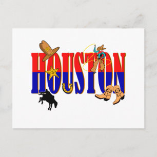 Houston Pics Postkarte