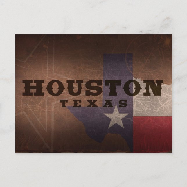 Houston Postcard Postkarte (Vorderseite)