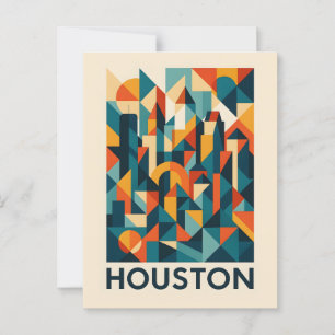 HOUSTON Postcard Postkarte