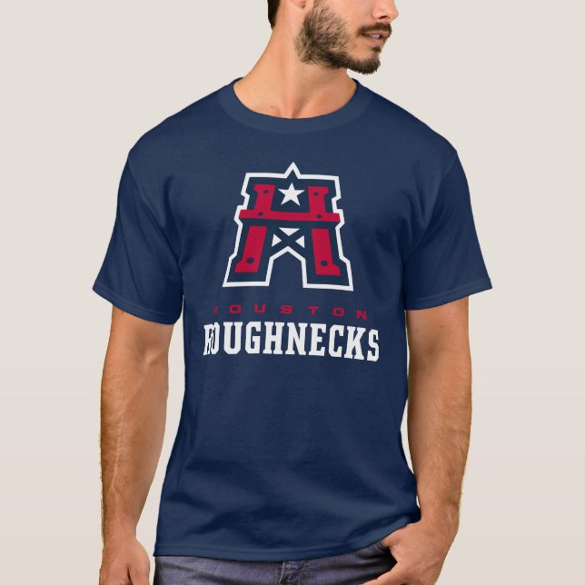 Houston Roughnecks Merch T-Shirt (Vorderseite)