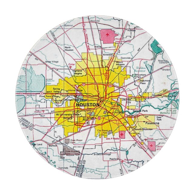 Houston Schneidebrett (Vorderseite)