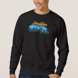 Houston Skyline Design für stolzes Houstonian Sweatshirt