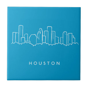 Houston-Skyline Fliese