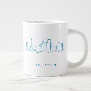 Houston Skyline Jumbo-Tasse