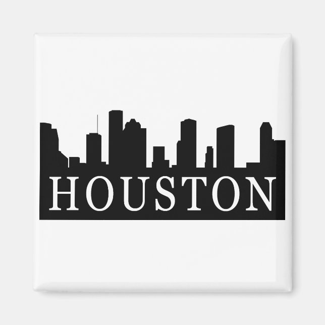 Houston Skyline Magnet (Vorne)