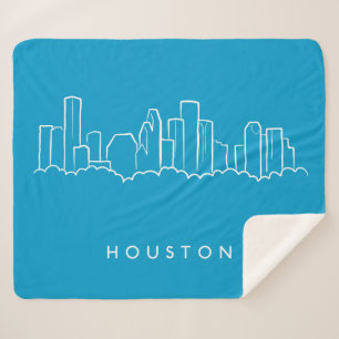 Houston-Skyline Sherpadecke