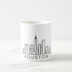 Houston Skyline - Stadtbild Kaffeetasse