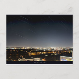 Houston Star Trails Postkarte