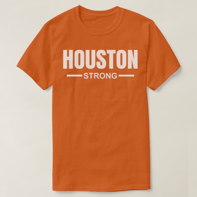 Houston Strong Community Strength Gebet Support T-Shirt (Design vorne)