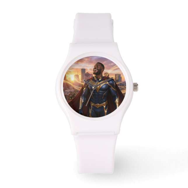HOUSTON - SUPERHELD ARMBANDUHR (Vorderseite)