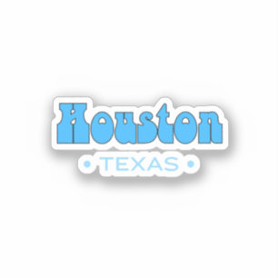 Houston Texas Aufkleber