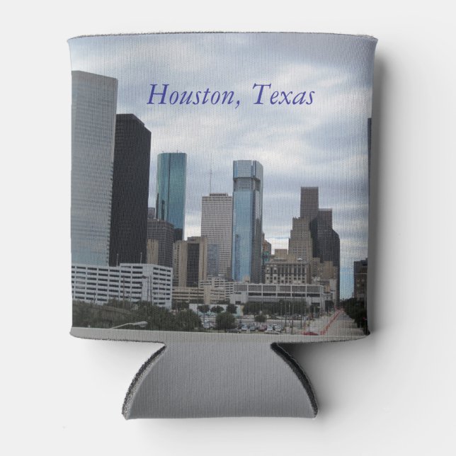 Houston, Texas Can Cooler Dosenkühler (Vorderseite)
