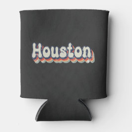 Houston Texas Chrome City Classic Art Dosenkühler
