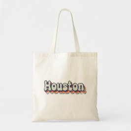 Houston Texas Chrome City Classic Art Tragetasche