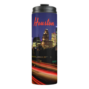 Houston Texas City Skyline Thermosbecher
