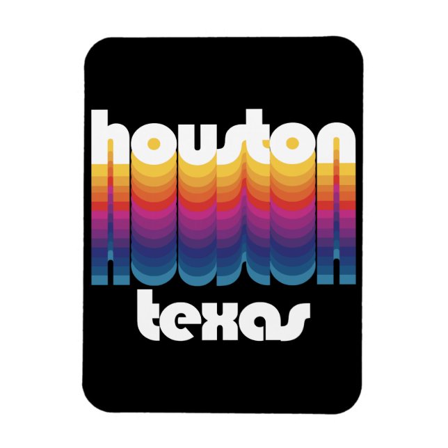 Houston, Texas Magnet (Vertikal)
