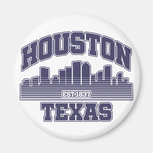 Houston, Texas Magnet (Vorne)