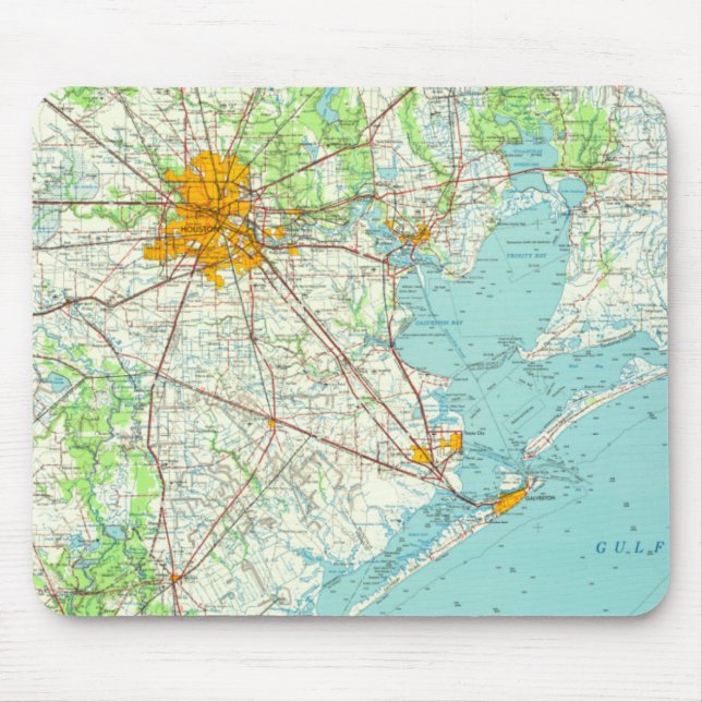 Houston Texas Mousepad (Vorne)