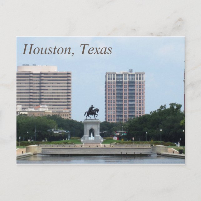 Houston, Texas Postcard Postkarte (Vorderseite)