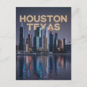 Houston Texas Postcard Postkarte