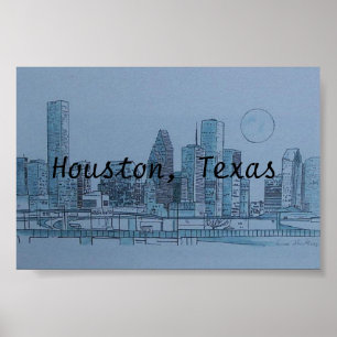 houston Texas Poster