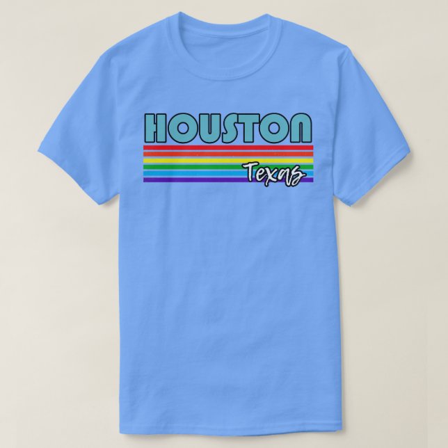 Houston Texas Pride Houston LGBT Geschenk LGBTQ Su T-Shirt (Design vorne)