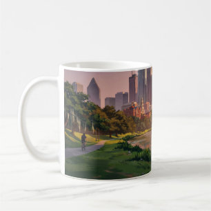 Houston Texas Reise Downtown-Skyline Kaffeetasse