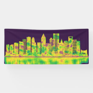 Houston Texas Skyline Banner