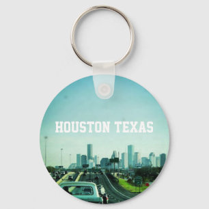 Houston Texas Skyline (Keychain) Schlüsselanhänger