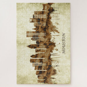 Houston Texas Stadtbild Puzzle