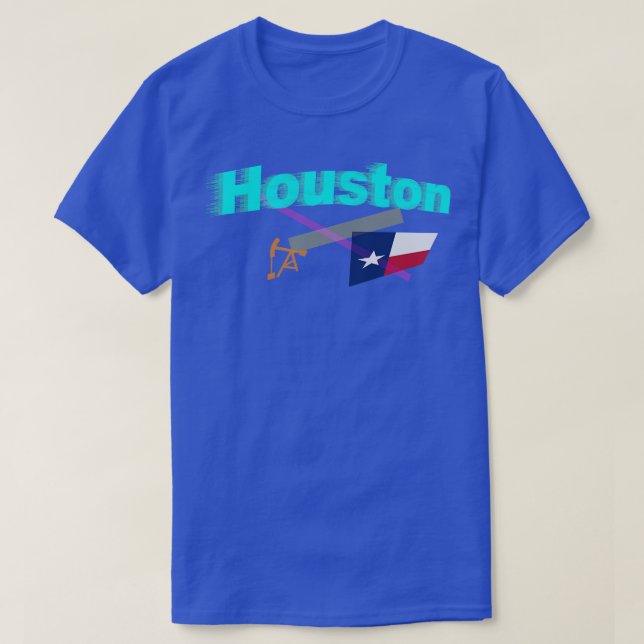 Houston Texas T-Shirt (Design vorne)