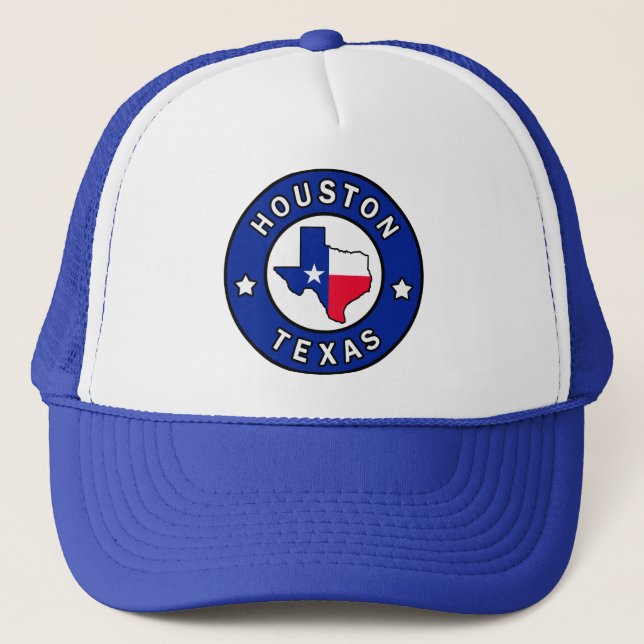 Houston Texas Truckerkappe (Vorderseite)