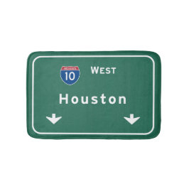 Houston Texas tx Autobahn-Autobahn-Straße: Badematte