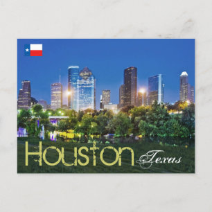 Houston, Texas, USA Postkarte