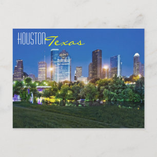Houston, Texas, USA Postkarte