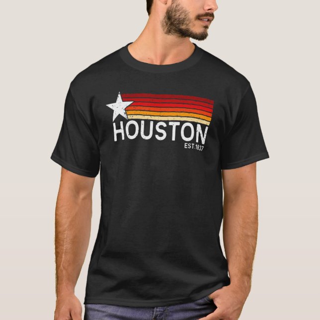 Houston Tshirt, Houston Pride T-Shirt, Houston Tex T-Shirt (Vorderseite)