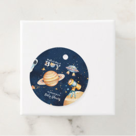 Houston We Have A Boy Outer Space Geschenkanhänger