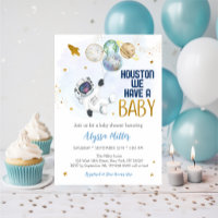 Houston wir haben ein Baby-Astronaut Space Baby Sh