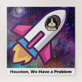 Houston wir haben ein Problem Meerschweinchen Raum Puzzle