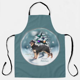 Hovawart Christmas Schürze