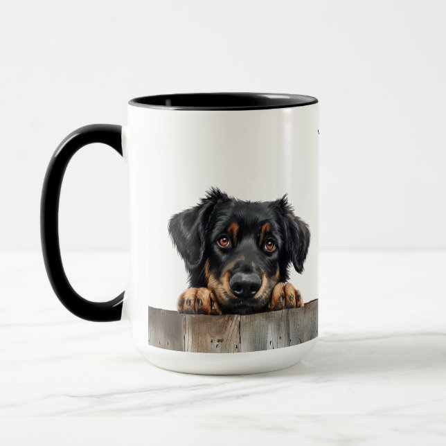 Hovawart Dog Tasse (Links)
