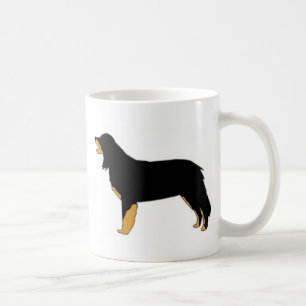 hovawart FarbSilhouette Tasse