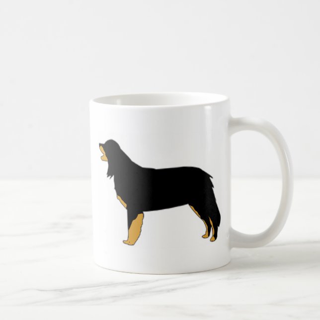 hovawart FarbSilhouette Tasse (Rechts)