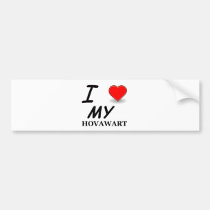 hovawart Liebe Autoaufkleber