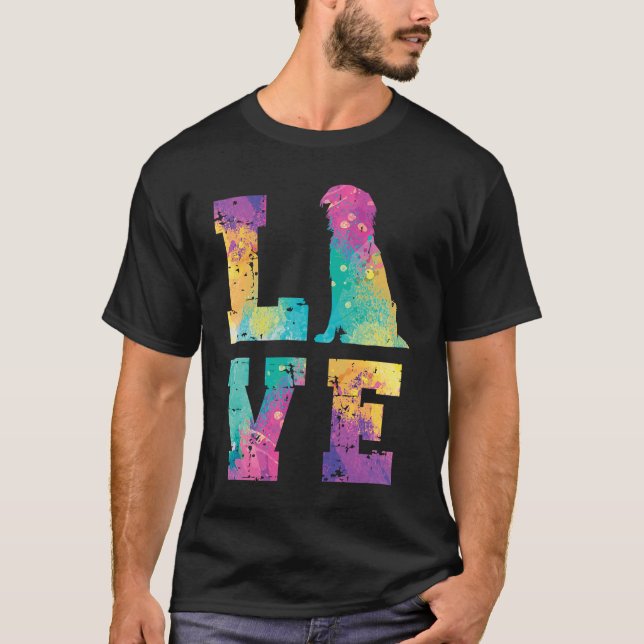 Hovawart Liebe T-Shirt (Vorderseite)
