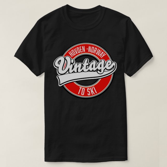 Hovden Nordic Ski T-Shirt (Design vorne)