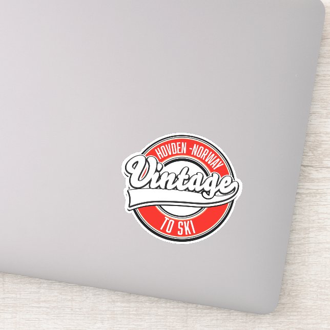 hovden norway logo aufkleber (Detail)