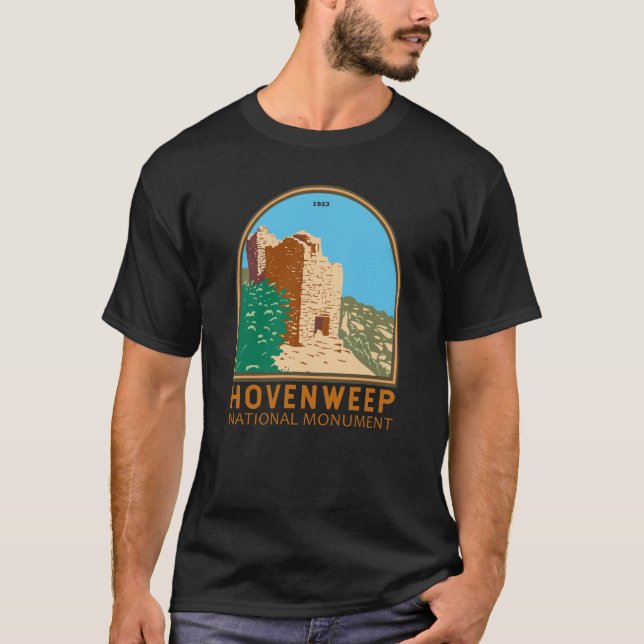 Hovenweep National Monument Vintag T-Shirt (Vorderseite)