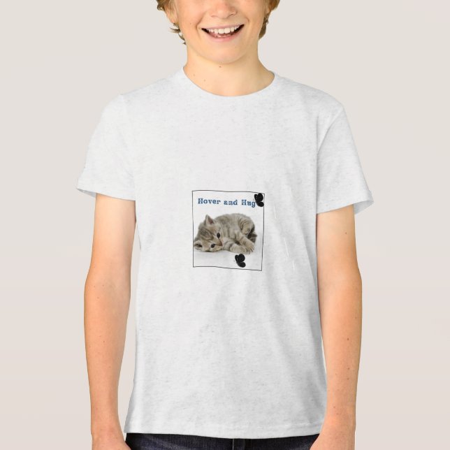 Hover und Hug Tri-Blend Shirt (Vorderseite)